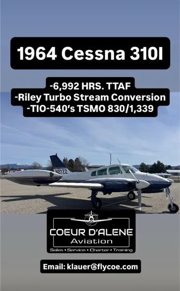 1964 Cessna 310I for sale