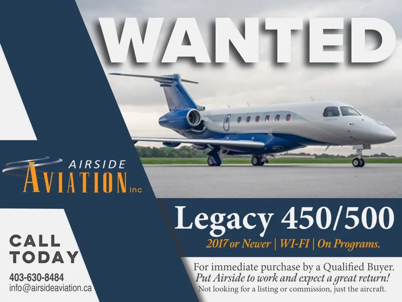 EMBRAER LEGACY 450 for sale