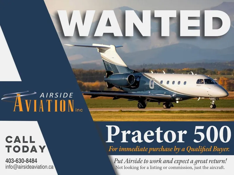 EMBRAER PRAETOR 500 for sale