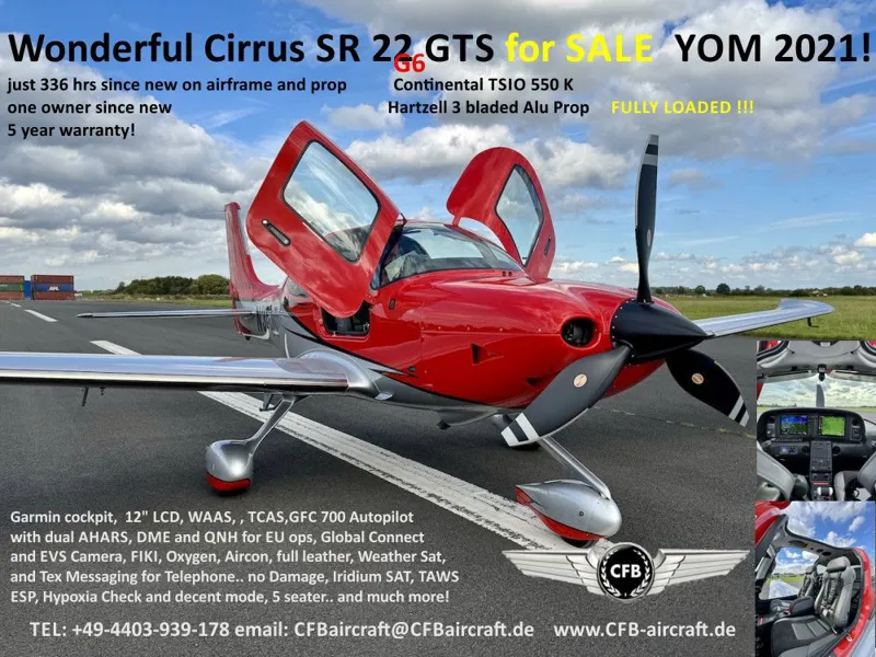 2021 Cirrus SR22T for sale