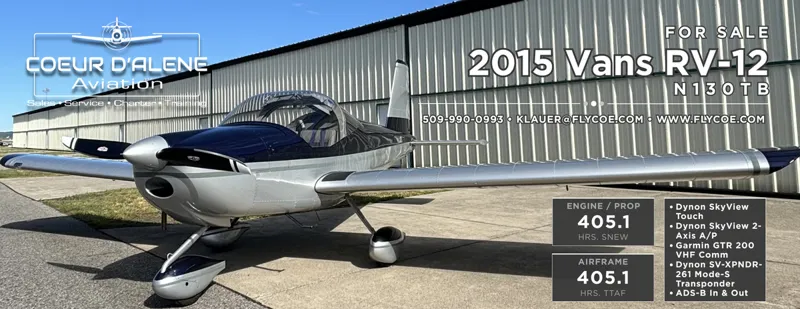 2015 Vans RV-12 for sale