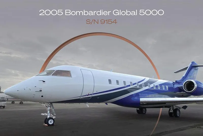 2005 Bombardier Global 5000 Global 5000 for sale