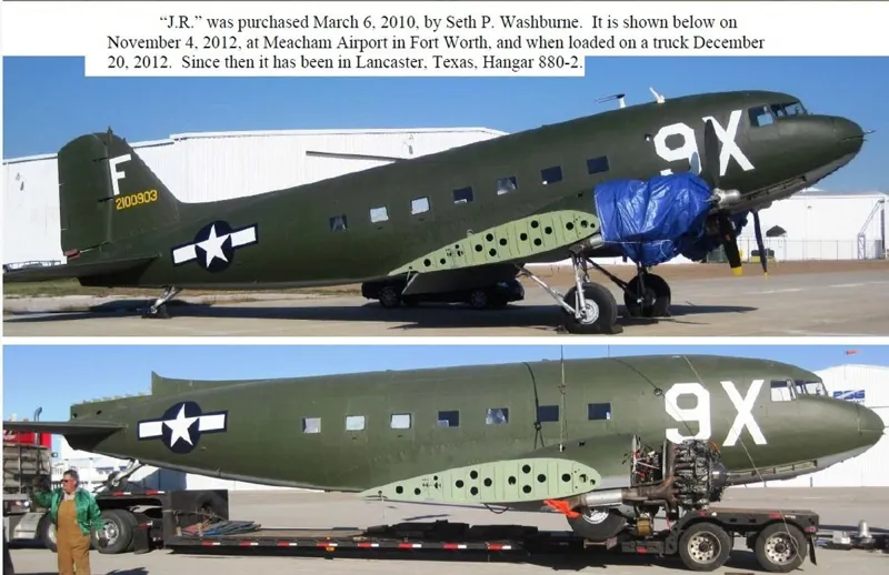 1943 Douglas DC-3/C-47 for sale